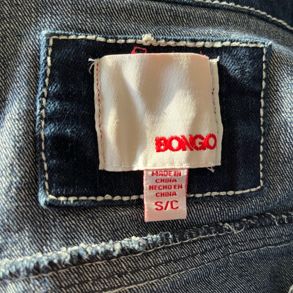Size Small Bongo Jean Jacket With Embellishments. - image 5